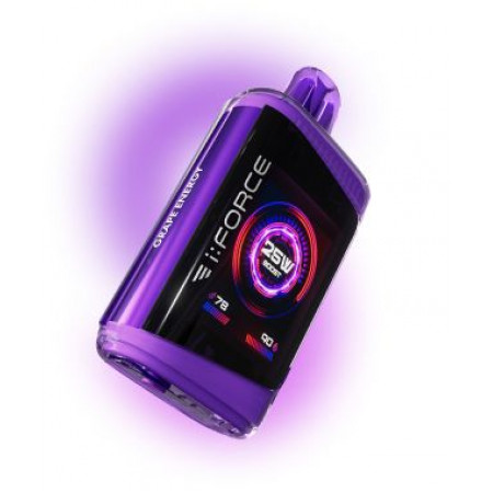 Электронная сигарета i:FORCE MS15000 затяжек - Энергетик с виноградом