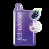 Электронная сигарета Inflave Air 6000 затяжек Жвачка Ежевика