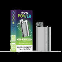 Электронная сигарета INFLAVE POWER 9000 затяжек Виноград Белый чай