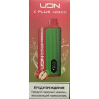 Электронная сигарета UDN X Plus 12000 Двойное Яблоко