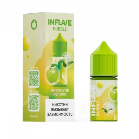 INFLAVE BUBBLE Анисовое яблоко 30мl. 2%