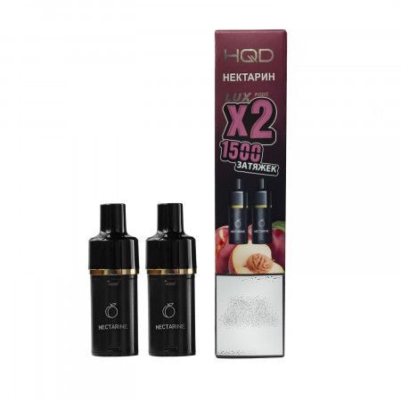 Картридж HQD LUX Нектарин 2 шт