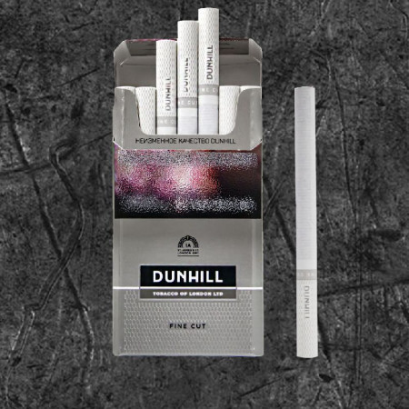 Сигареты Данхил Файн Кат Серый (Dunhill Fine Cut Master Blend Blue)