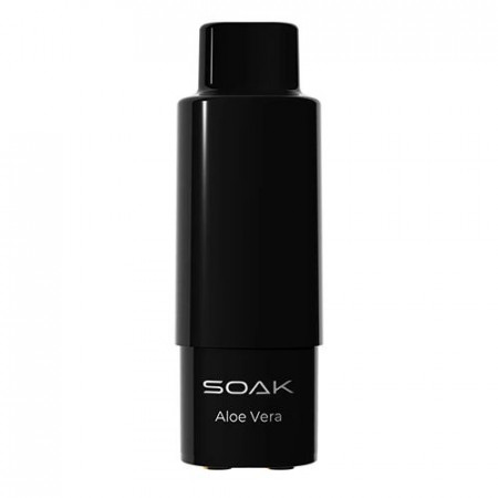 Сменный картридж SOAK Q - Алоэ вера (3.000 затяжек) - 2% (1 шт.)