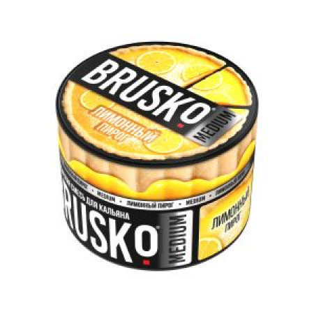 Табак для кальяна Brusko Medium 50 гр (Лимонный пирог)